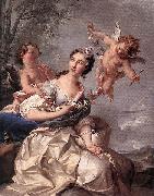 Portrait of Madame de Bourbon-Conti as Venus unknow artist